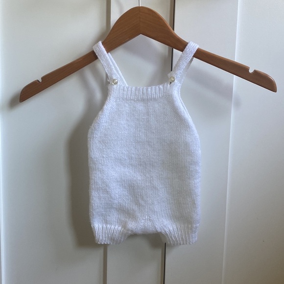 Vintage (‘81) Knit 2pc Baby Outfit (plus bonus knit sweater). - Picture 3 of 10